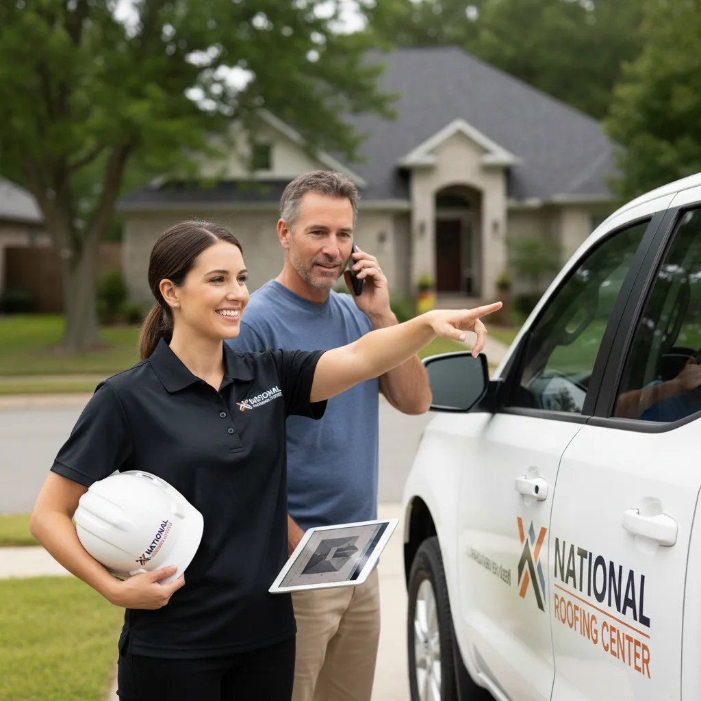 National Roofing Center customer support in Potterville